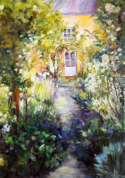 Garten und Tür od Ingeborg Kuhn