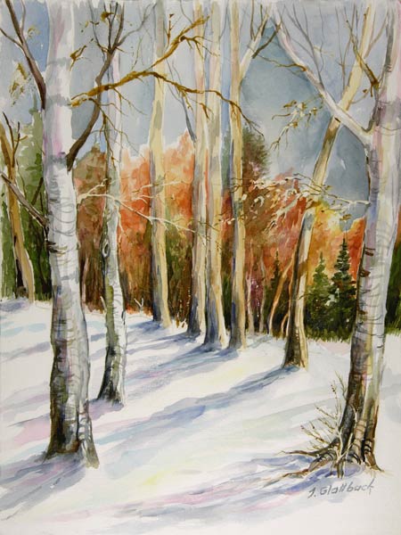 Wintereinbruch od Ingrid Glattback
