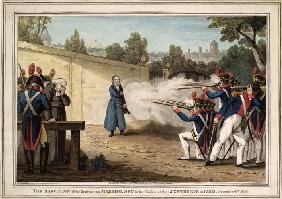 The Execution of Marshal Michel Ney near the Luxembourg Garden on 7 December 1815