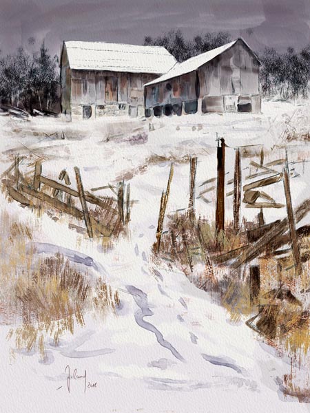 Winterfarm od Georg Ireland