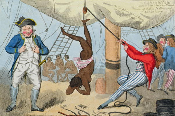 The Abolition of the Slave Trade, 1792 (coloured etching) od Isaac Cruikshank