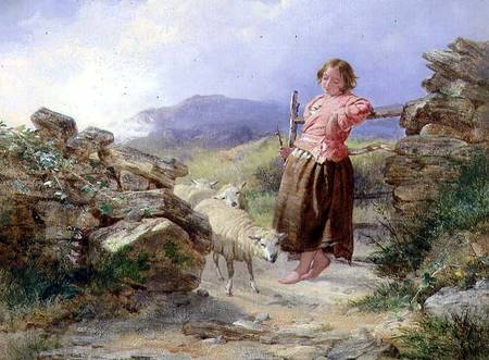The Little Shepherdess od Isaac Henzell
