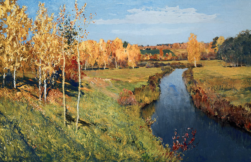 Goldener Herbst od Isaak Iljitsch Lewitan