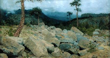 In the Crimean Mountains od Isaak Iljitsch Lewitan