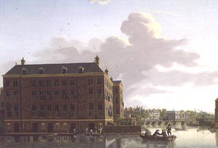 A View of Amsterdam od Isaak Ouwater
