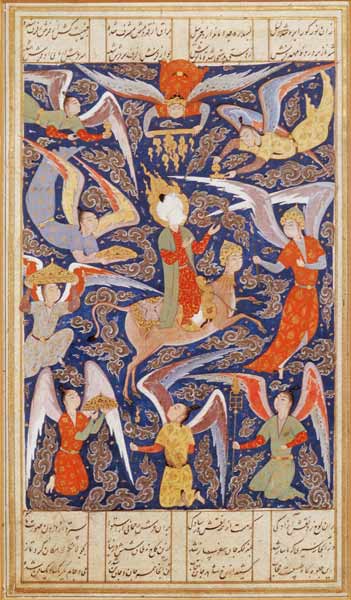 The Ascension of the Prophet Mohammed, Persian od Islamic School