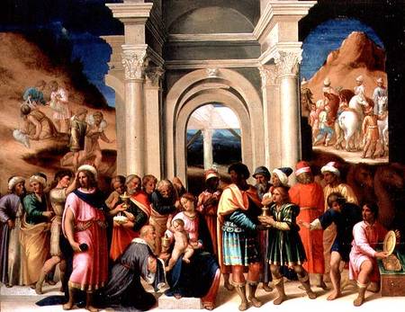 The Adoration of the Magi od Scuola pittorica italiana