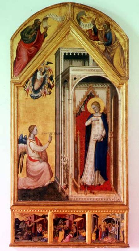 The Annunciation od Scuola pittorica italiana