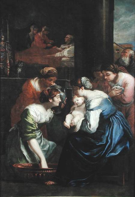 The Birth of the Virgin od Scuola pittorica italiana