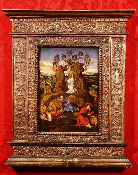 Christ in Gethsemane, School of Romagna od Scuola pittorica italiana