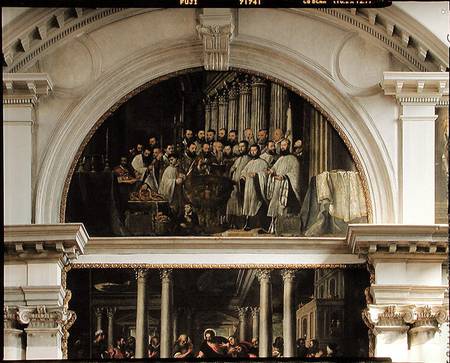 Communion of the faithful od Scuola pittorica italiana