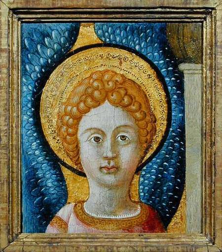 Head of an Angel od Scuola pittorica italiana