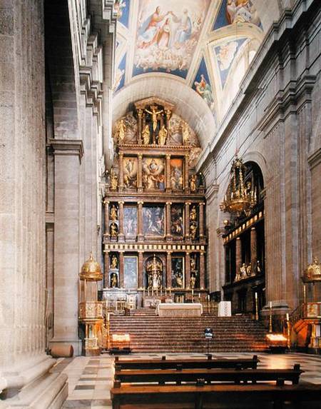 The High Altar in the Basilica (photo) od Scuola pittorica italiana