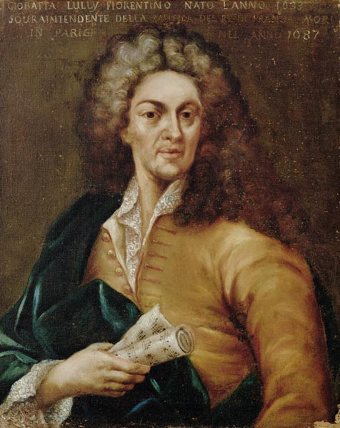 Jean-Baptiste Lully (1632-87) od Scuola pittorica italiana