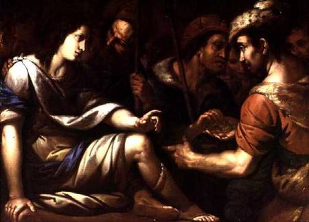 Joseph sold by his brethren od Scuola pittorica italiana