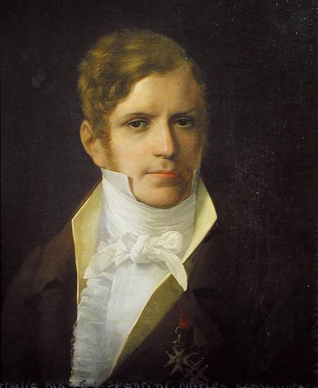 Portrait of Gaspare Spontini (1774-1851) od Scuola pittorica italiana
