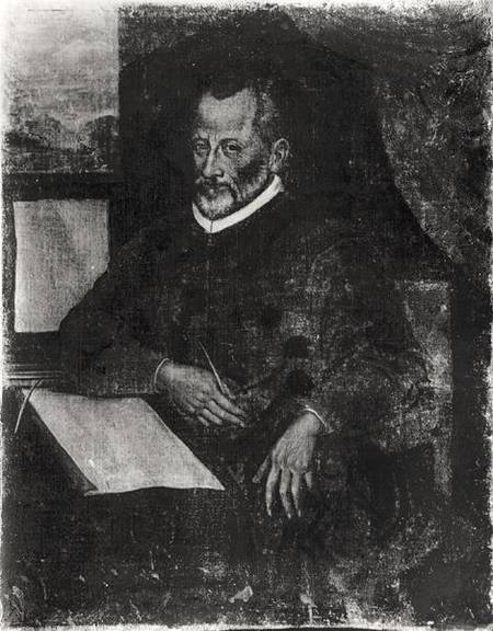 Portrait of Giovanni Pierluigi da Palestrina (1525-94) od Scuola pittorica italiana