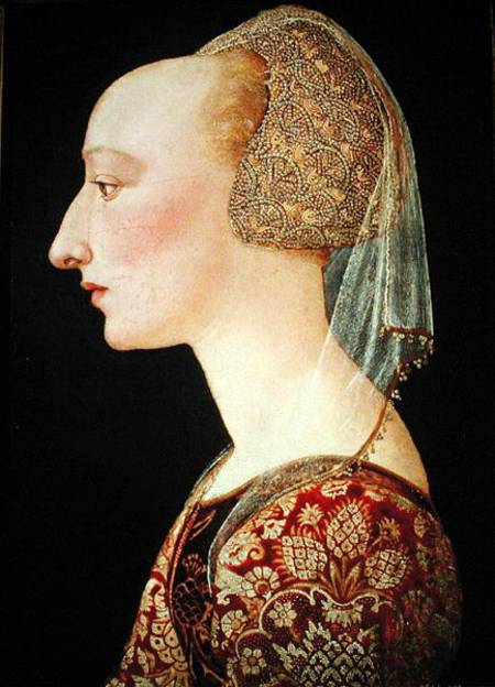 Portrait of a Lady in Red od Scuola pittorica italiana