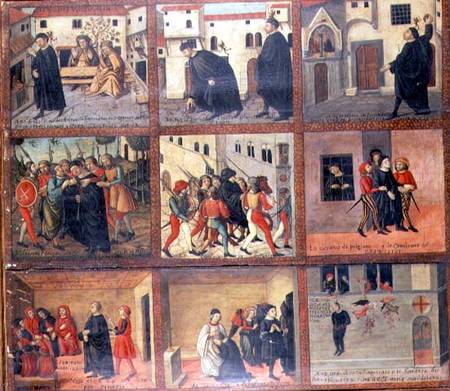 The Story of Antonio di Giuseppe Rinaldeschi, a Florentine Noble, Florentine School od Scuola pittorica italiana