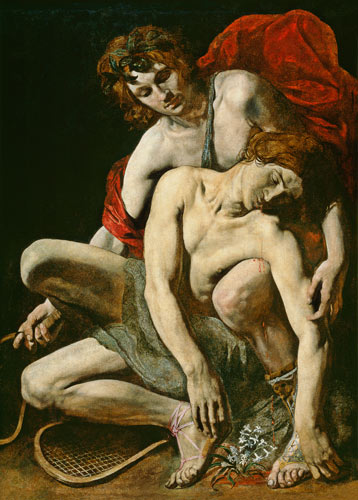 The Death of Hyacinthus od Scuola pittorica italiana