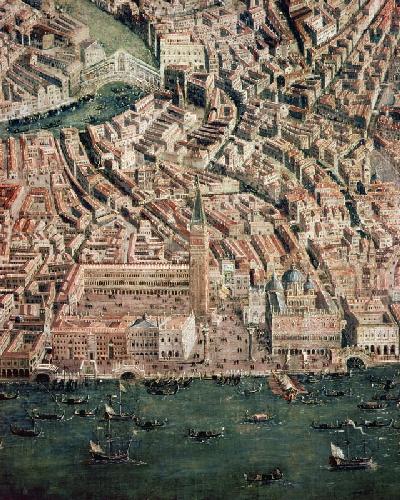 Perspective plan of Venice  (detail of 222923)
