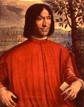 Portrait of Lorenzo de' Medici 'the Magnificent' (1449-92) (panel)
