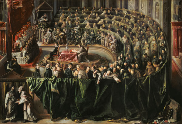 Trial of Galileo od Scuola pittorica italiana