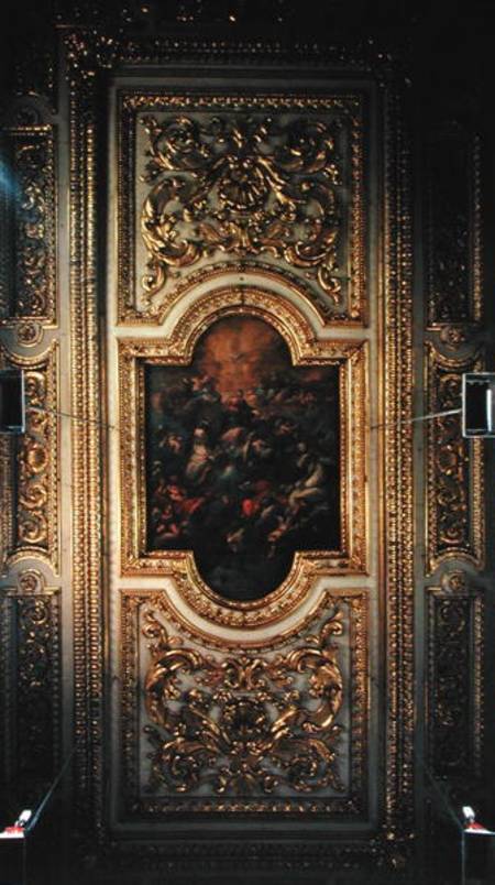 View of the church ceiling (photo) od Scuola pittorica italiana