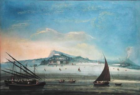 View of Naples od Scuola pittorica italiana
