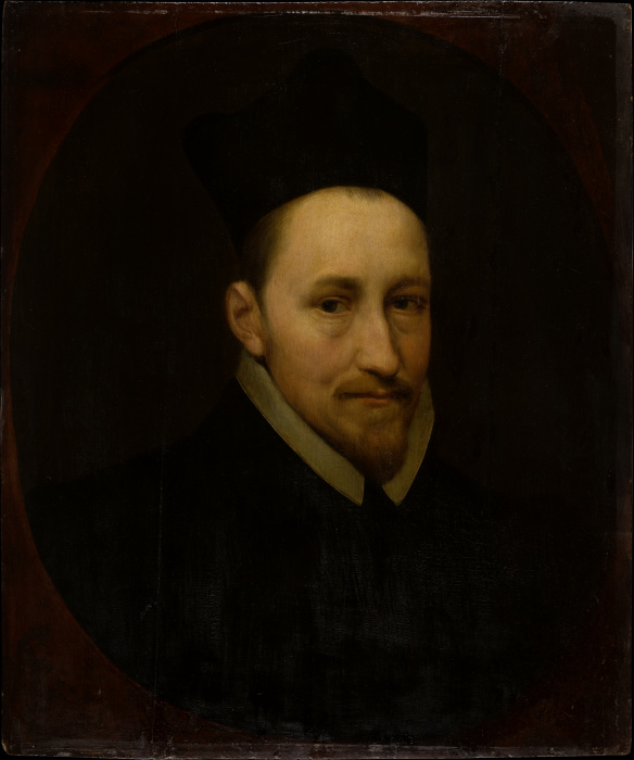Portrait of a Cleric od Italienischer Meister des 17. Jahrhunderts