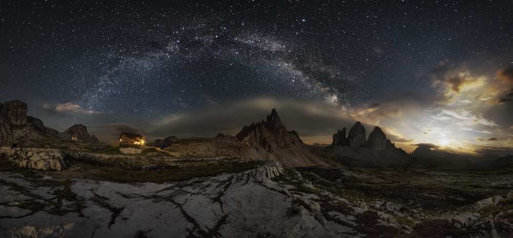 Galaxy Dolomites od Ivan Pedretti