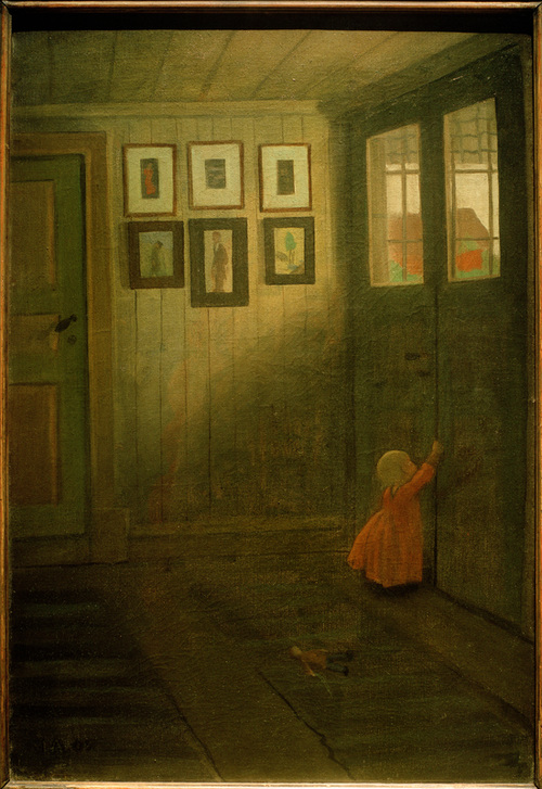 Das Mädchen an der Türe od Ivar Axel Henrik Arosenius