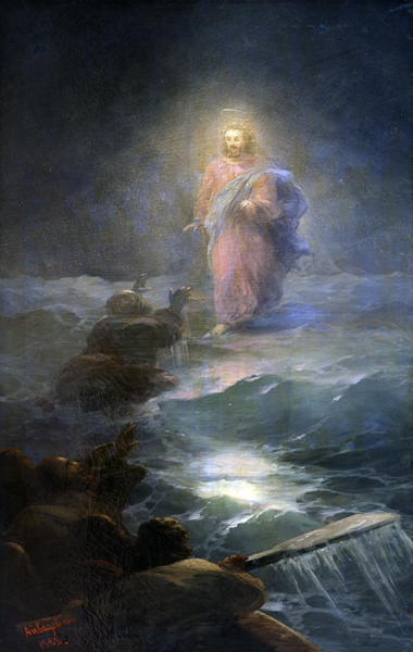 Jesus Walks on Water od Iwan Konstantinowitsch Aiwasowski