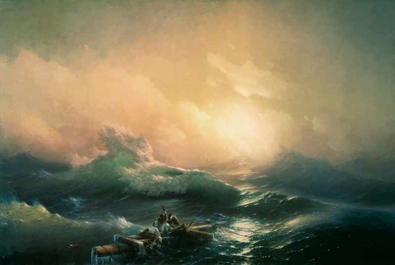 The wave od Iwan Konstantinowitsch Aiwasowski