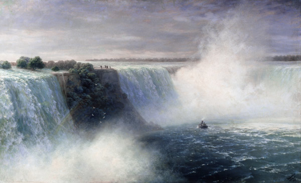 Niagara Falls od Iwan Konstantinowitsch Aiwasowski
