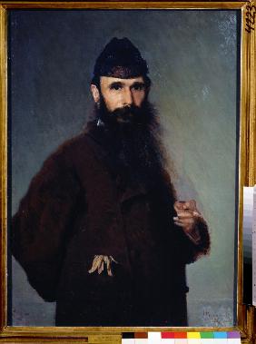 Portrait of the artist Alexander Litovchenko (1835-1890)
