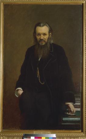 Portrait of the publisher and journalist Aleksey Suvorin (1834-1912)