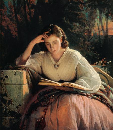 Reading (Portrait of the artist's wife)