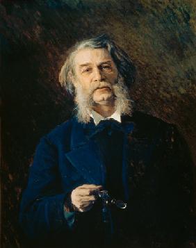 Portrait of Dmitri Vasilievich Grigorovich (1822-99)
