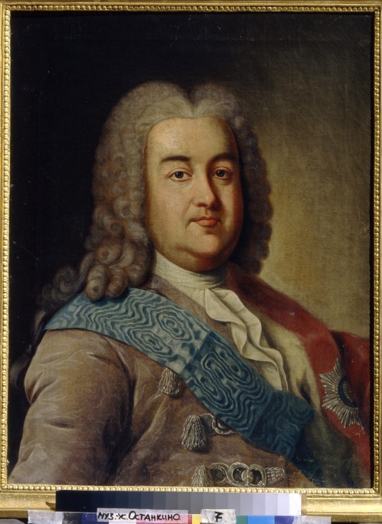 Portrait of Prince Alexey Mikhailovich Cherkassky od Iwan Petrowitsch Argunow