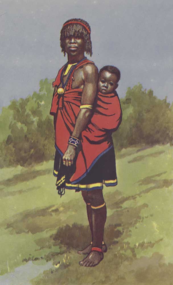 Native woman, Empangiri District od J. Macfarlane