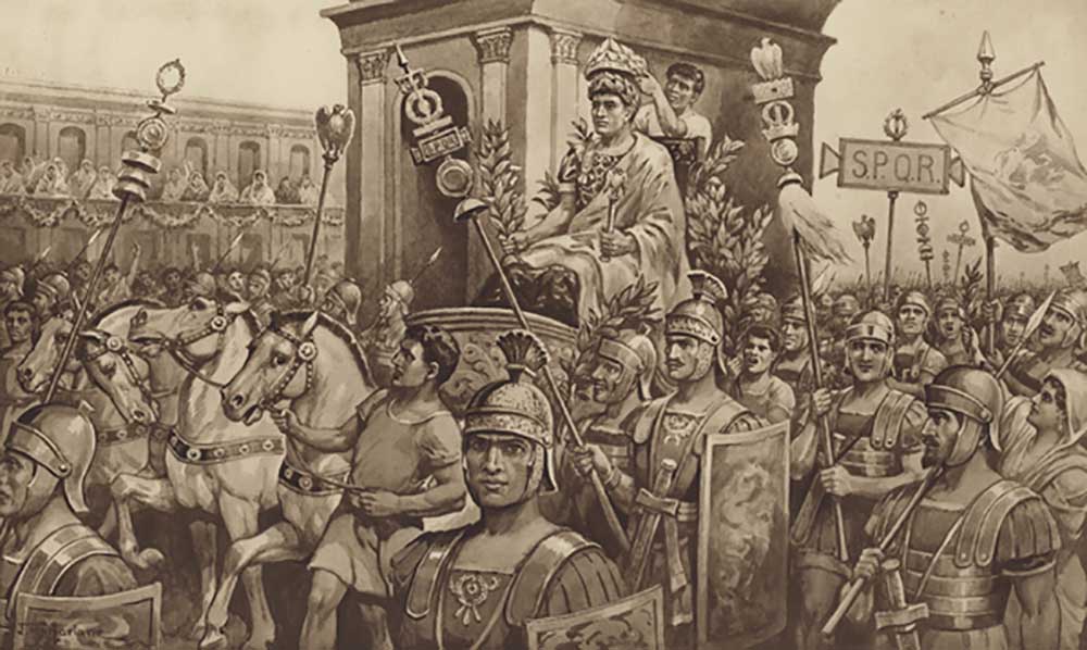 Roman triumph od J. Macfarlane