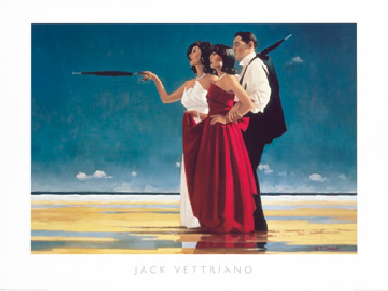 The Missing Man I od Jack Vettriano