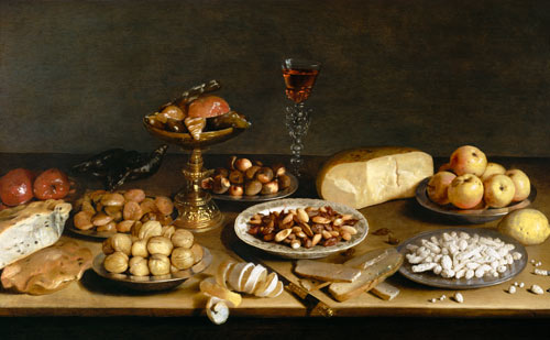 Banquet still life od Jacob Foppens van Es