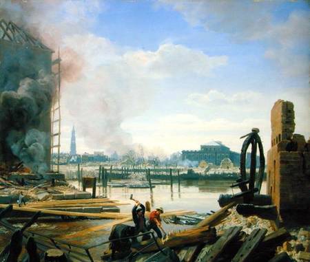Hamburg After the Fire od Jacob Gensler
