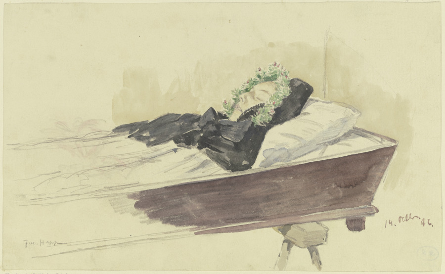 Girl in the coffin od Jacob Happ