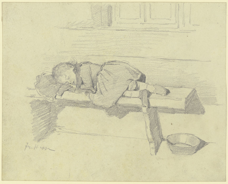 Sleeping child od Jacob Happ