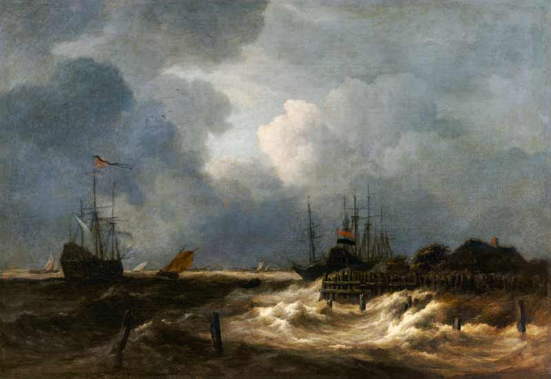 The Tempest od Jacob Isaacksz van Ruisdael