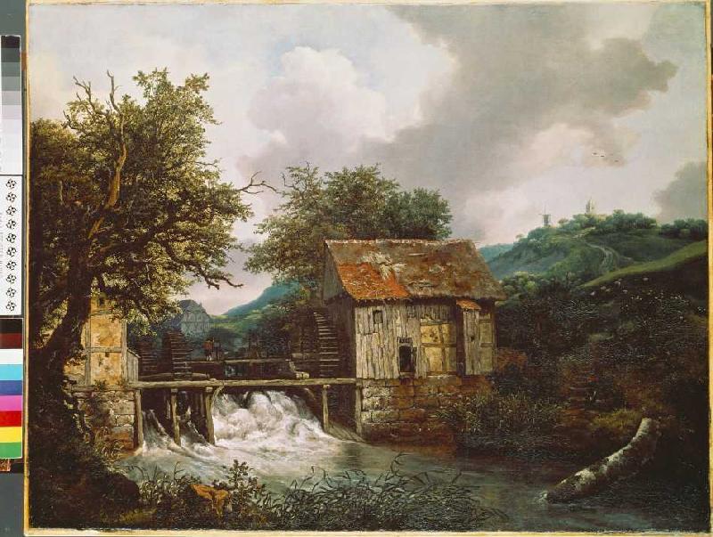 Two mills od Jacob Isaacksz van Ruisdael