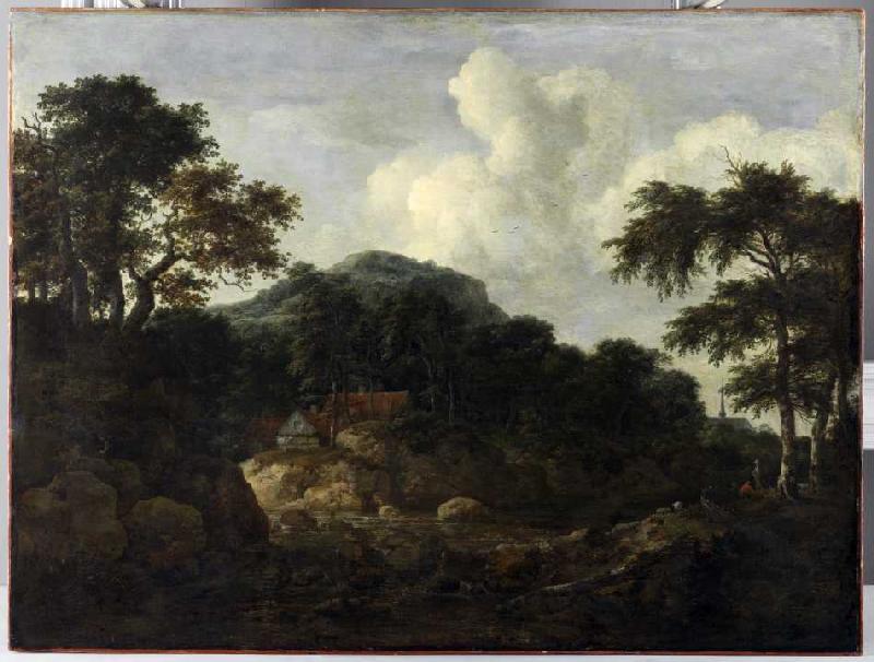 Waldlandschaft od Jacob Isaacksz van Ruisdael